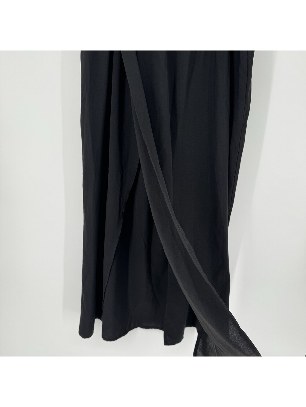Shein Curve Maxi Skirt Black Wrap Slit Lounge Yoga Flowy Soft Boho Women’s 3XL - Picture 6 of 7